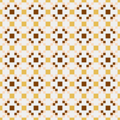 Abstract Cross Pattern generative computational art illustration