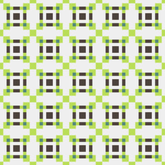 Abstract Cross Pattern generative computational art illustration