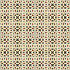 Abstract Cross Pattern generative computational art illustration