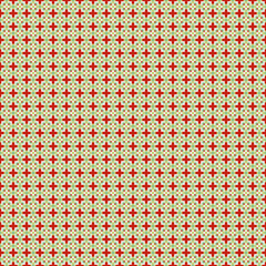 Abstract Cross Pattern generative computational art illustration