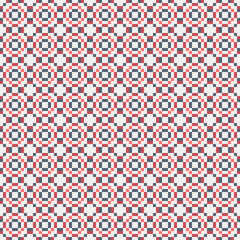 Abstract Cross Pattern generative computational art illustration