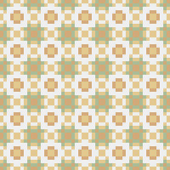 Abstract Cross Pattern generative computational art illustration