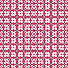 Abstract Cross Pattern generative computational art illustration