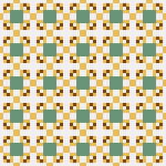 Abstract Cross Pattern generative computational art illustration