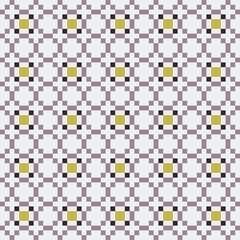 Abstract Cross Pattern generative computational art illustration