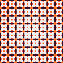 Fototapeta premium Abstract Cross Pattern generative computational art illustration