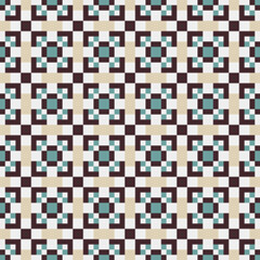 Abstract Cross Pattern generative computational art illustration