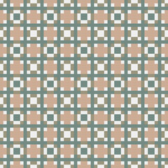 Abstract Cross Pattern generative computational art illustration