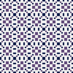 Fototapeta premium Abstract Cross Pattern generative computational art illustration