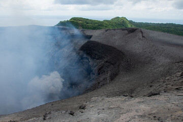 Fototapeta na wymiar Mount Yasur volcano crater, Tanna Island, Vanuatu