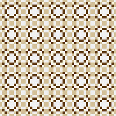 Abstract Cross Pattern generative computational art illustration