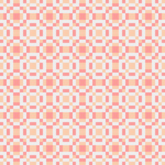 Fototapeta premium Abstract Cross Pattern generative computational art illustration