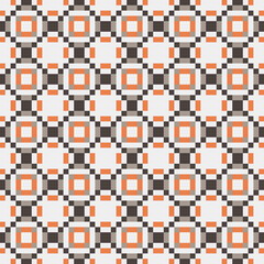 Abstract Cross Pattern generative computational art illustration