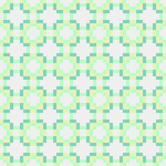 Abstract Cross Pattern generative computational art illustration