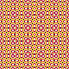 Abstract Cross Pattern generative computational art illustration