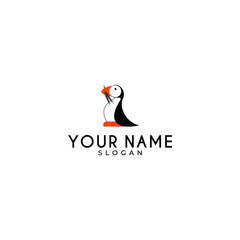 Puffins for logo vector art design