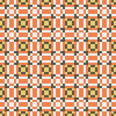 Abstract Cross Pattern generative computational art illustration