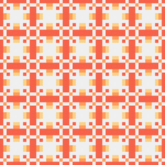 Abstract Cross Pattern generative computational art illustration