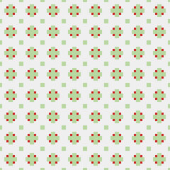 Abstract Cross Pattern generative computational art illustration