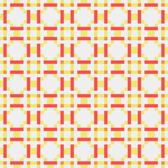 Abstract Cross Pattern generative computational art illustration