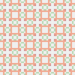 Abstract Cross Pattern generative computational art illustration