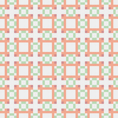 Abstract Cross Pattern generative computational art illustration