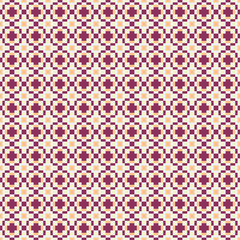 Abstract Cross Pattern generative computational art illustration