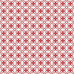 Abstract Cross Pattern generative computational art illustration