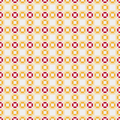 Abstract Cross Pattern generative computational art illustration