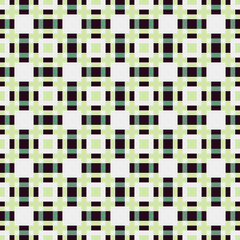 Abstract Cross Pattern generative computational art illustration