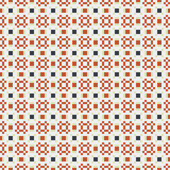 Abstract Cross Pattern generative computational art illustration