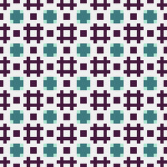 Abstract Cross Pattern generative computational art illustration