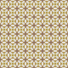 Fototapeta premium Abstract Cross Pattern generative computational art illustration