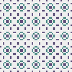 Fototapeta premium Abstract Cross Pattern generative computational art illustration