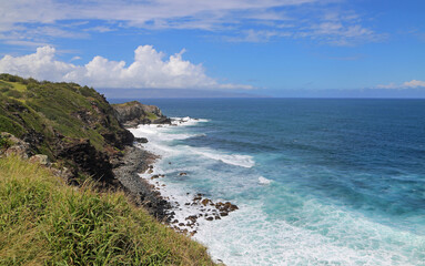 Fototapeta na wymiar Cliffs of Maui, Hawaii