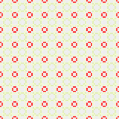 Abstract Cross Pattern generative computational art illustration