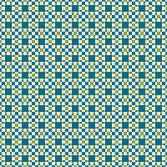 Abstract Cross Pattern generative computational art illustration