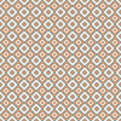 Abstract Cross Pattern generative computational art illustration