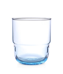 New clean empty glass isolated on white