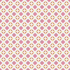 Abstract Cross Pattern generative computational art illustration