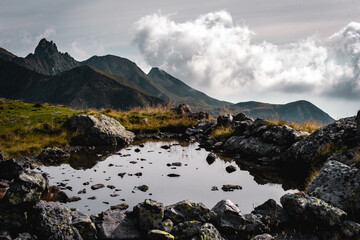 Water Collection Atop Mountain in Bergamasche
