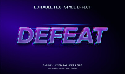 modern sport game theme. Modern editable text style effect.
