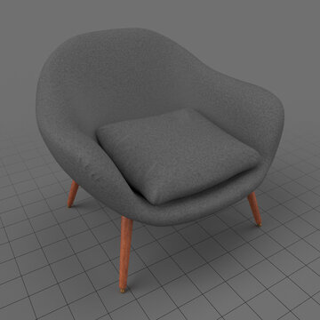 Modern mid century chair