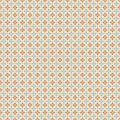 Abstract Cross Pattern generative computational art illustration