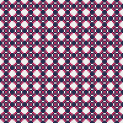 Abstract Cross Pattern generative computational art illustration