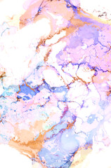 Colorful liquid ink, abstract background
