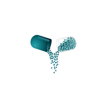 PILLS IN A GLASS