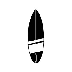 Surfboard icon vector graphics