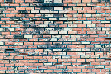 Vintage background brick wall