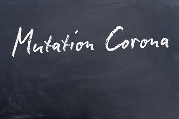 Obraz premium Mutation Corona Virus